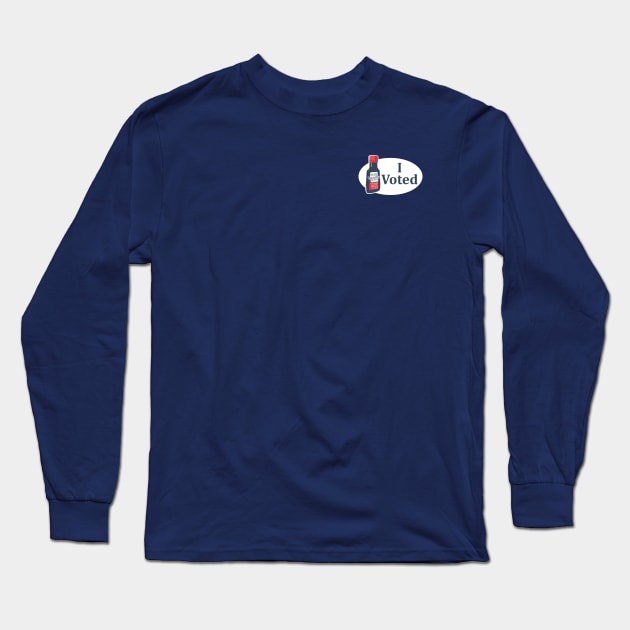 (I) Voted For Vanilla Long Sleeve T-Shirt by MortalMerch